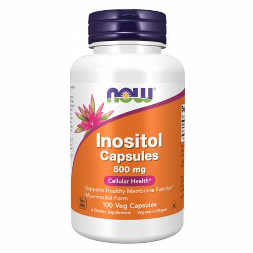 Inositol 500mg - 100caps (Пошкоджена банка) Inositol 500mg - 100caps (Пошкоджена банка)