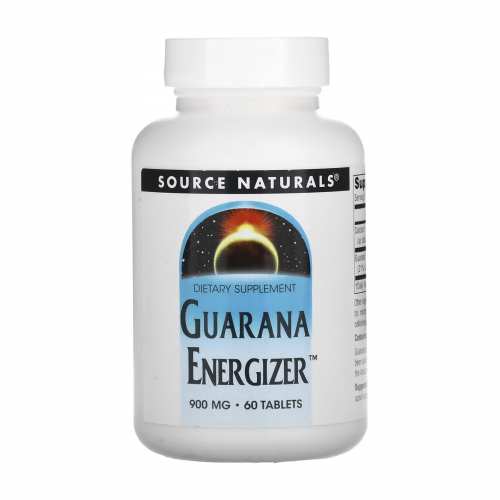 Guarana Energizer™ 900mg - 60 tabs (Пошкоджена етикетка)