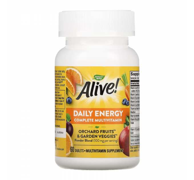 Daily Energy (With Iron) - 60 tabs
