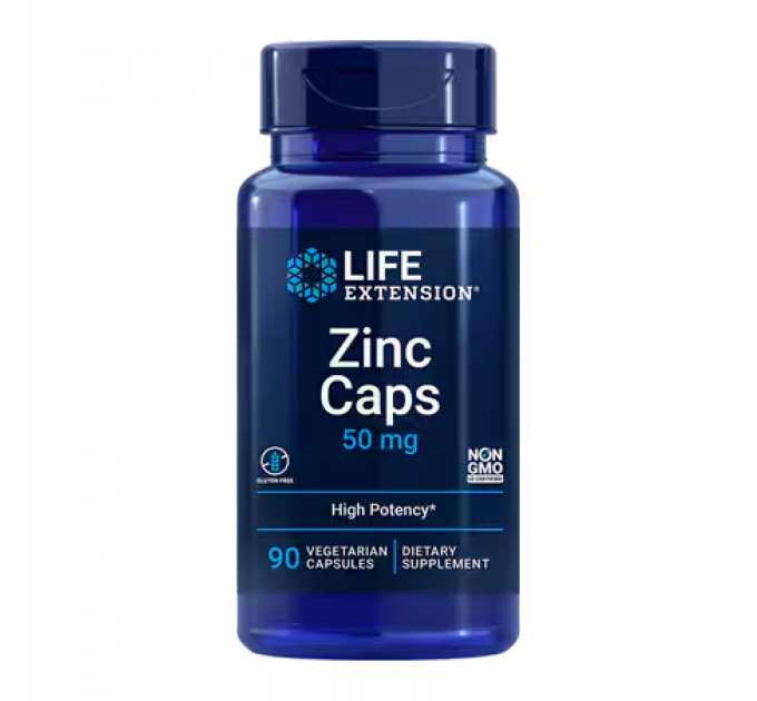 Zinc Caps 50mg - 90 veg caps