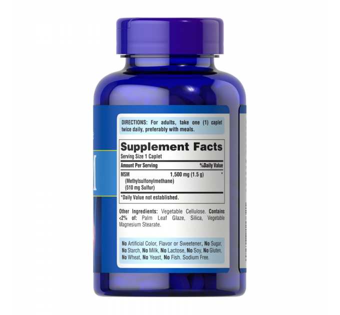 MSM 1500mg - 120caps