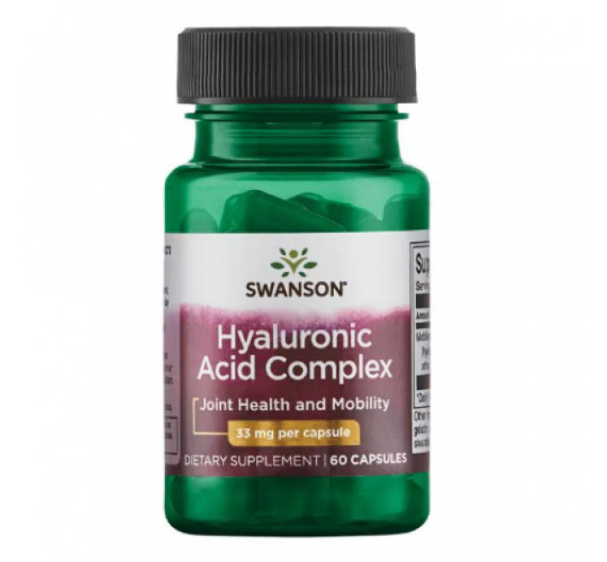 Hyaloronic acid complex 33mg - 60caps