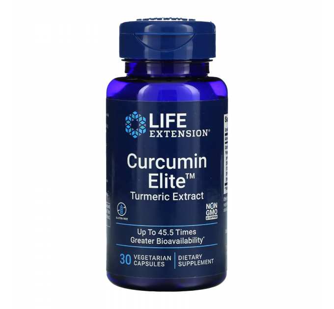 Curcumin Elite™ Turmeric Extract	- 30 vcaps