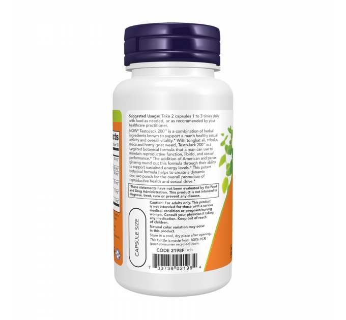 TestoJack 200™ - 60 vcaps