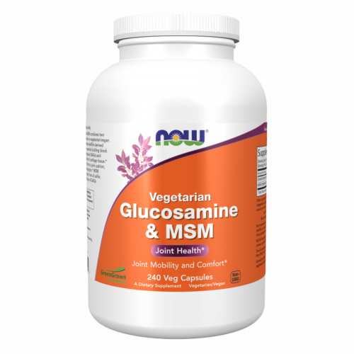 Veg Glucosamin & MSM 500/500 - 240 vcaps (Пошкоджена банка)