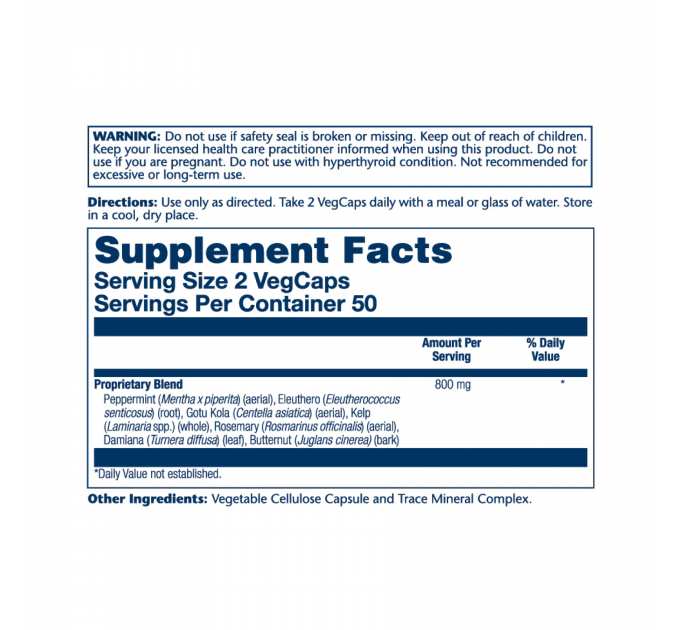Memory Blend SP-30 - 100 vcaps