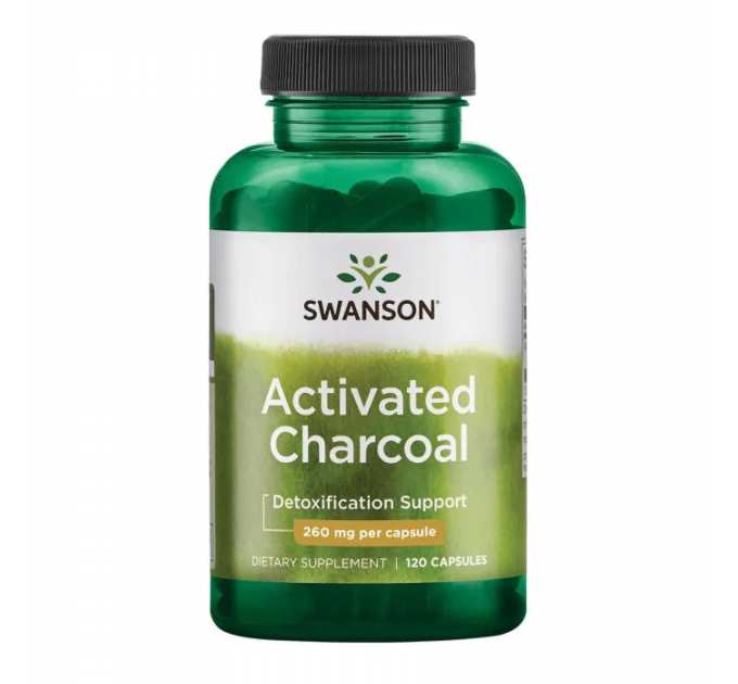 Activated Charcoal 260mg - 120caps