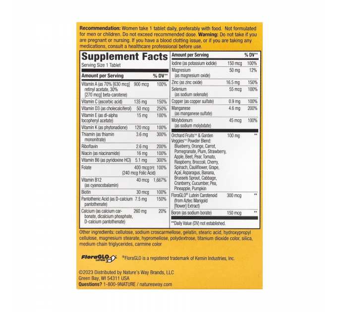 Women's 50+ Complete Multivitamin - 50 tabs