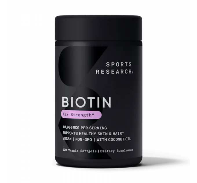 Biotin 10,000mcg - 120 veg softgels