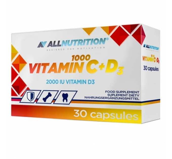 Vitamin C + D3 1000 - 30 caps
