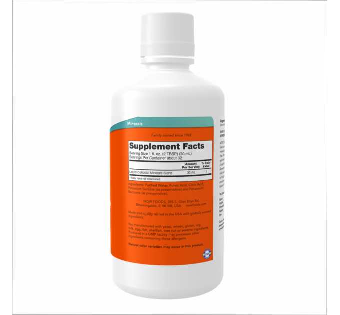 Colloidal Minerals Liquid - 32oz