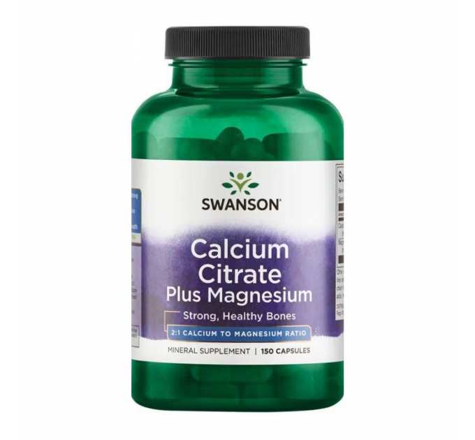 Calcium Citrate Plus Magnesium - 150caps