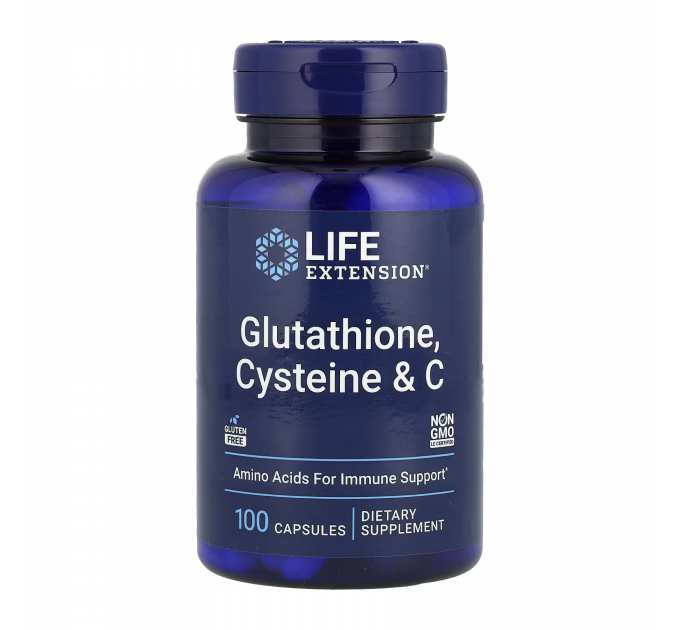 Glutathione Cysteine & C - 100 caps