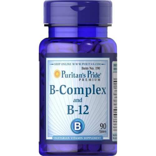 B-Complex B-12 - 90tabs (Пошкоджена банка) B-Complex B-12 - 90tabs (Пошкоджена банка)