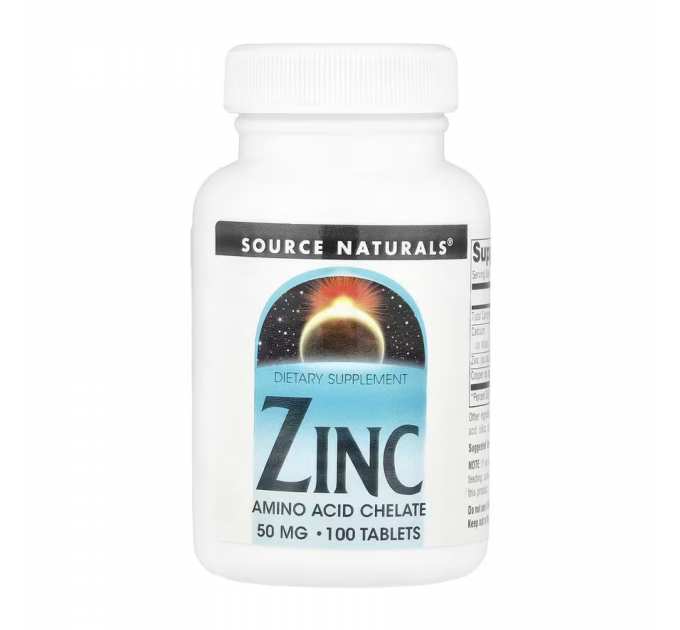 Zinc 50 mg - 100 tabs