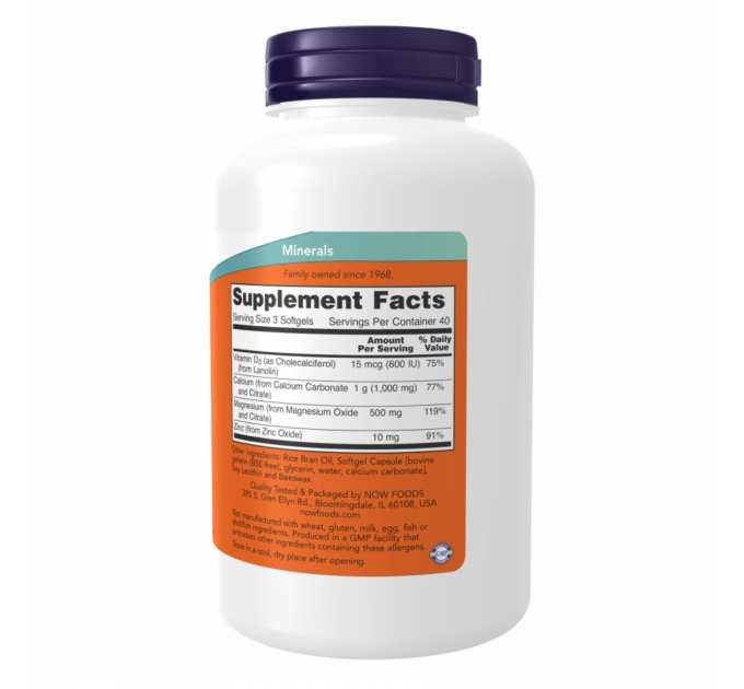 Calcium-Magnesium+D - 240 sgels