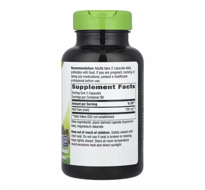 Wild Yam - 180 vcaps