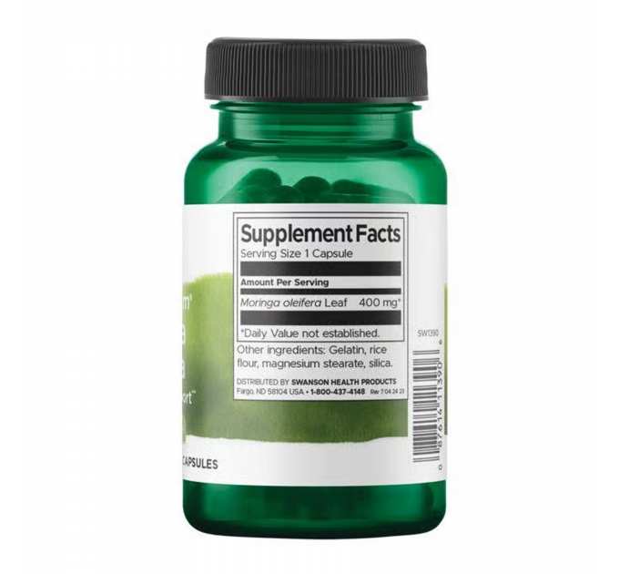 Full Spectrum Moringa Oleifera 400mg - 60 caps