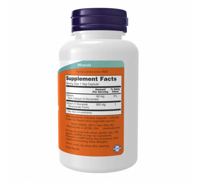 Calcium D-Glucarate 500mg - 90 vcaps