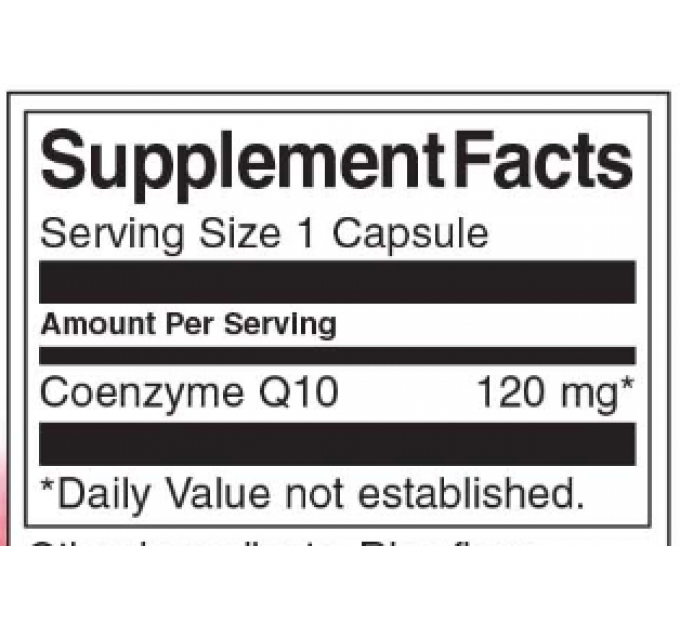 COQ10 120 mg - 100 softg