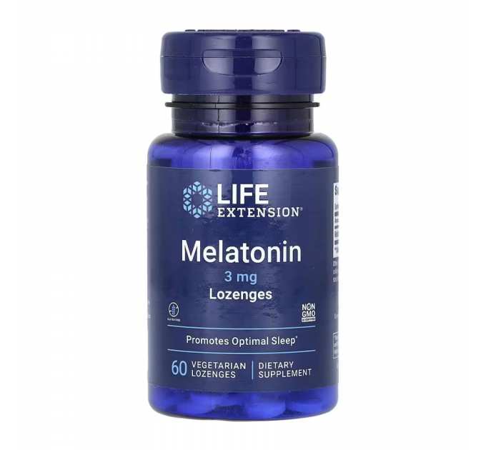 Melatonin 3mg - 60 vegetarian lozenges