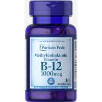 Methylcobalamin Vitamin B-12 1000 mcg - 30 Microlozenges