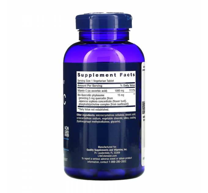 Vitamin C and Bio-Quercetin Phytosome - 250 tabs
