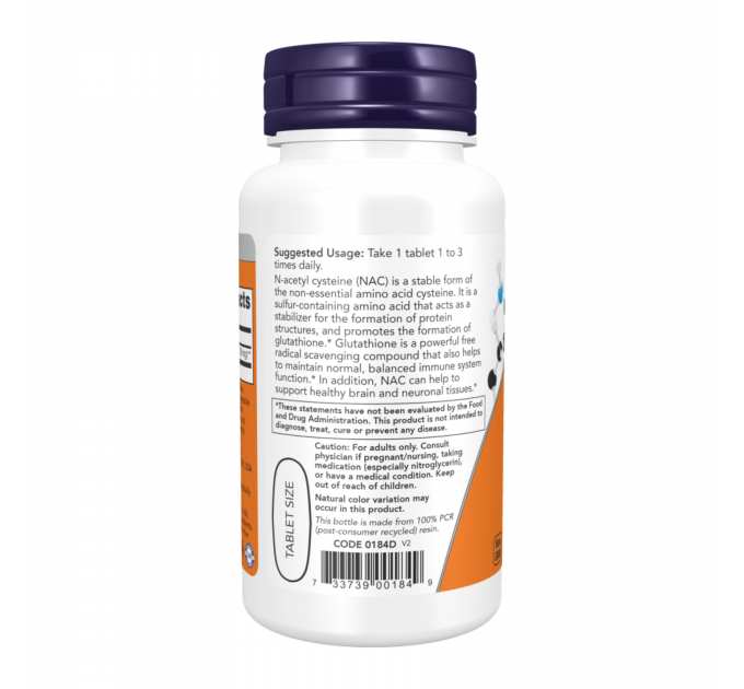 N-Acetyl-Cysteine 1000mg - 60 tabs