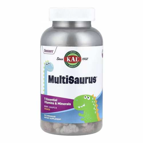 MultiSaurus - 180 chewables Berry Grape Orange MultiSaurus - 180 chewables Berry Grape Orange