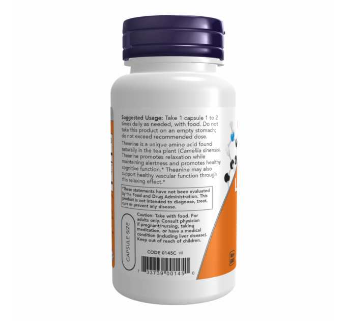 L-Theanine 100mg - 90 vcaps