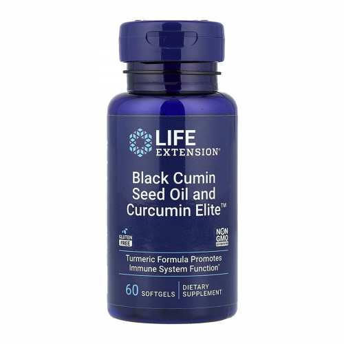 Black Cumin Seed Oil and Curcumin Elite™ - 60 softgels