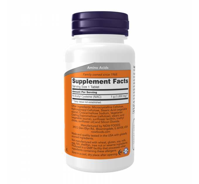 N-Acetyl-Cysteine 1000mg - 60 tabs