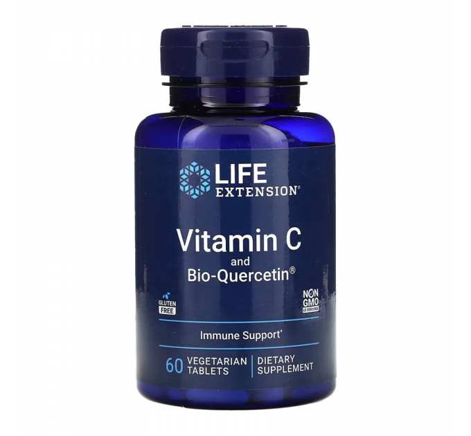 Vitamin C & Bio-Quercetin Phytosome - 60 vcaps