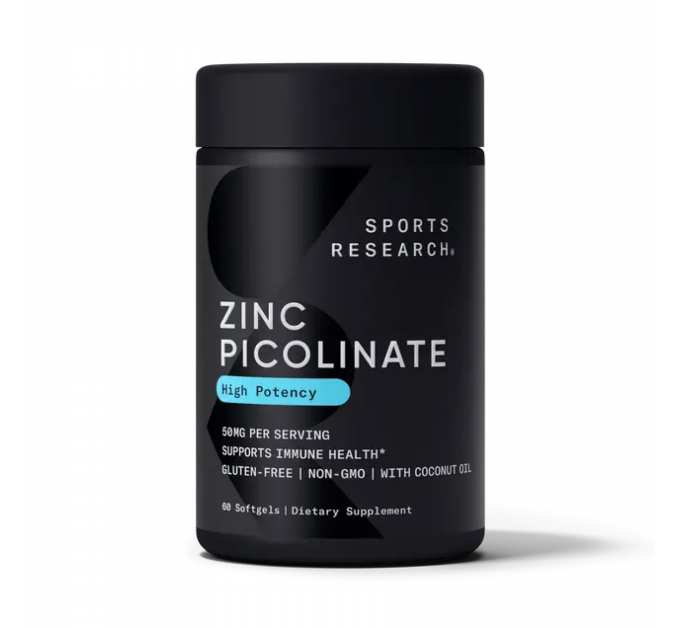 Zinc Picolinate 30mg - 90 softgels