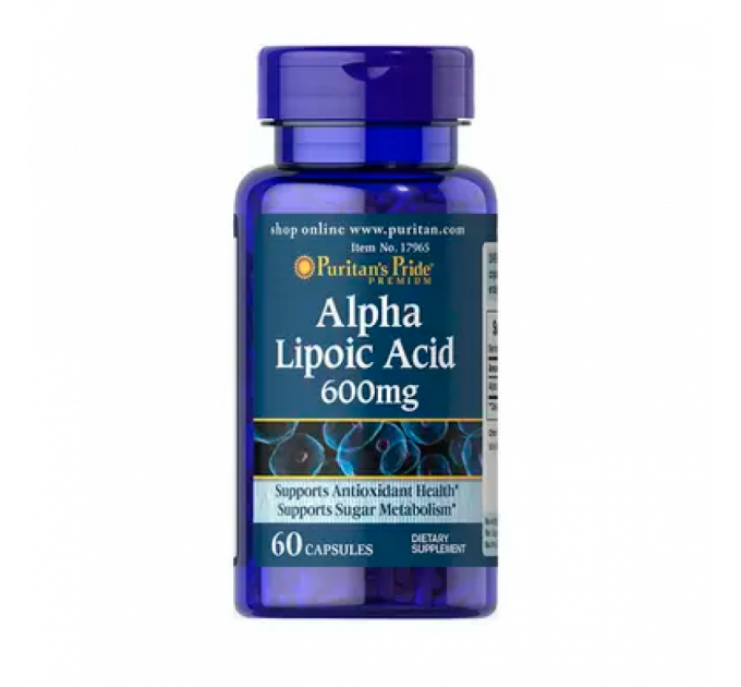 Alpha Lipoic Acid 600 mg - 60 caps