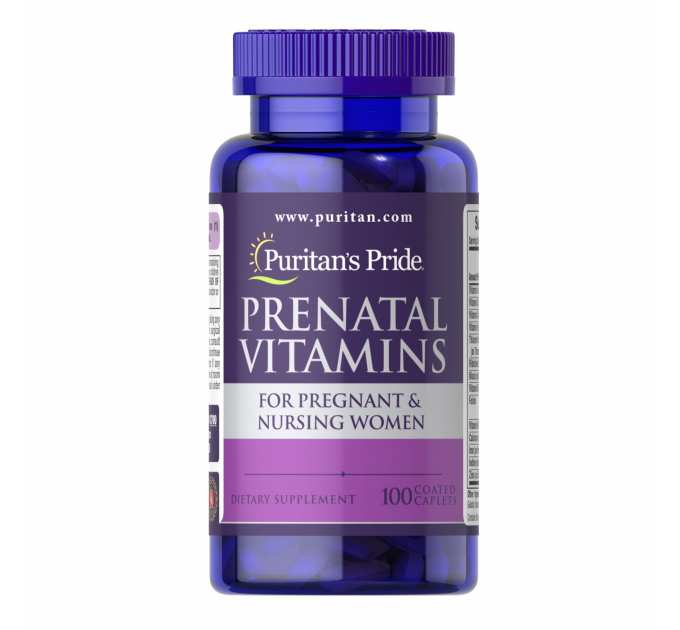 Prenatal Vitamins - 100 Caplets