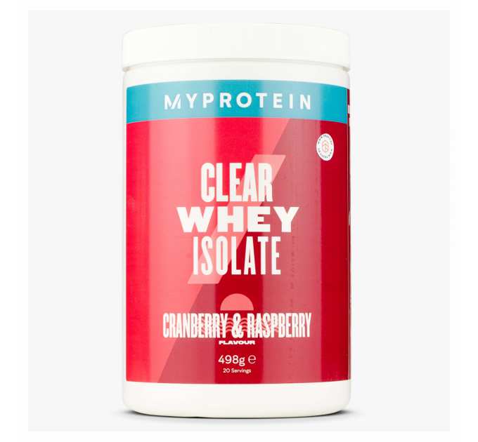 Clear Whey Isolate - 498g Cranberry Raspberry