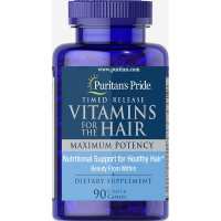 Vitamins for hair Time Release - 90 coated caplets