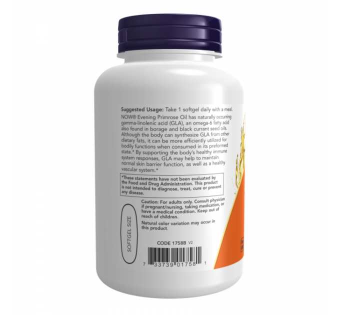 Evening Prim Oil Org 1000mg - 90 vgels