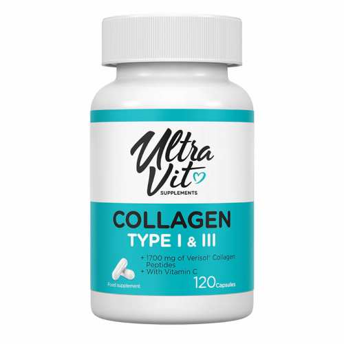 Collagen Type I & III - 120 caps (Пошкоджена пломба) Collagen Type I & III - 120 caps (Пошкоджена пломба)