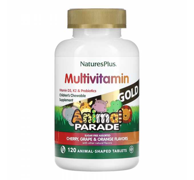 Gold Assorted Chewable - 120 tabs