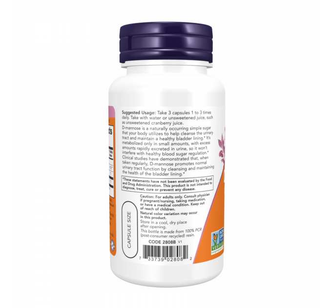 D-Mannose 500 mg - 120 Caps