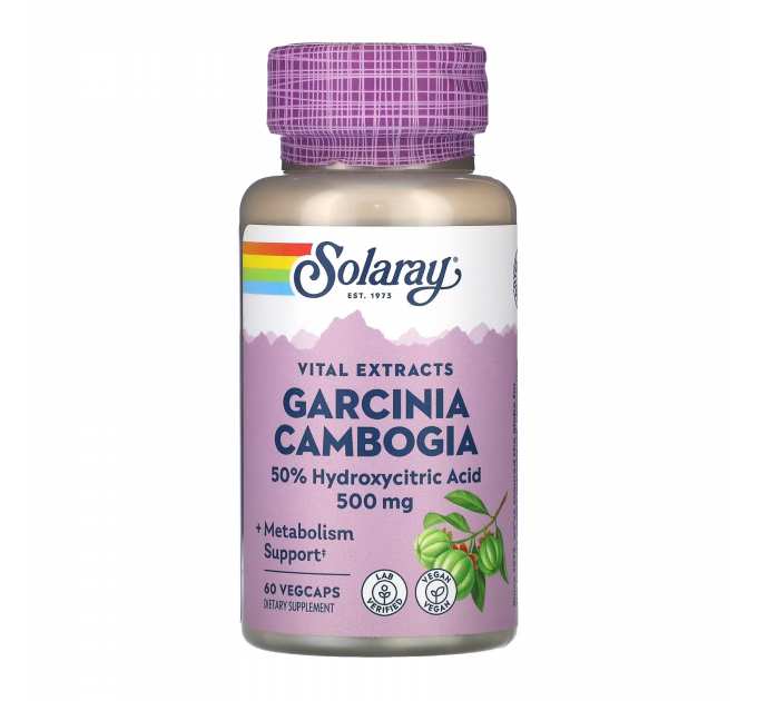 Garcinia Cambogia Fruit Ext 500mg - 60 veg caps