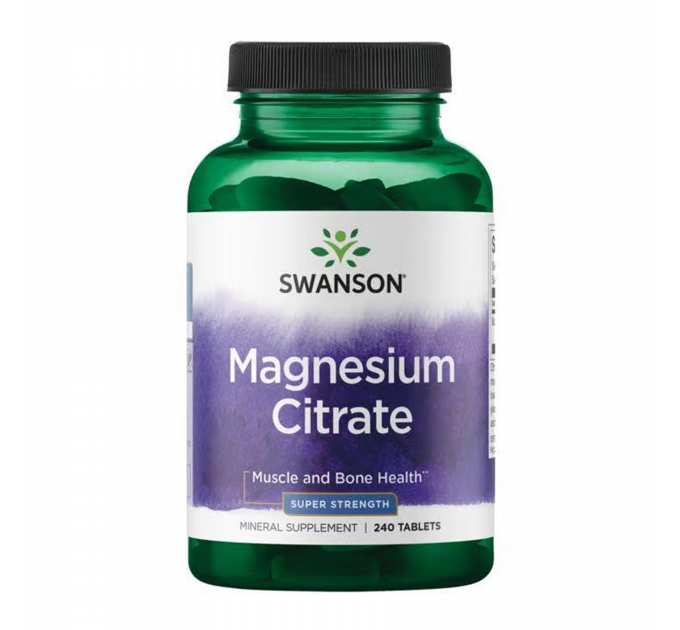 Magnesium Citrate Super Strength - 240 tabs