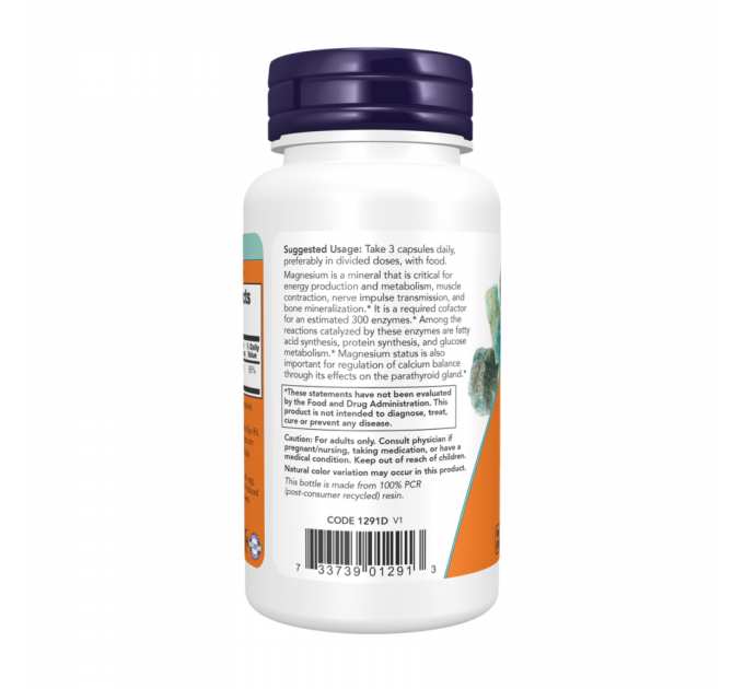 Magnesium Citrate - 60 vcaps
