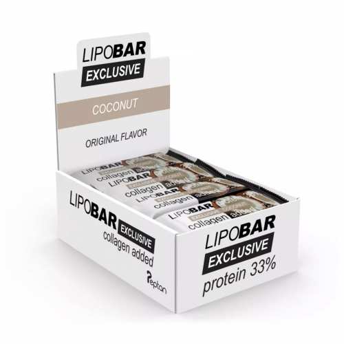Lipobar Exclusive - 20x50g Coconut