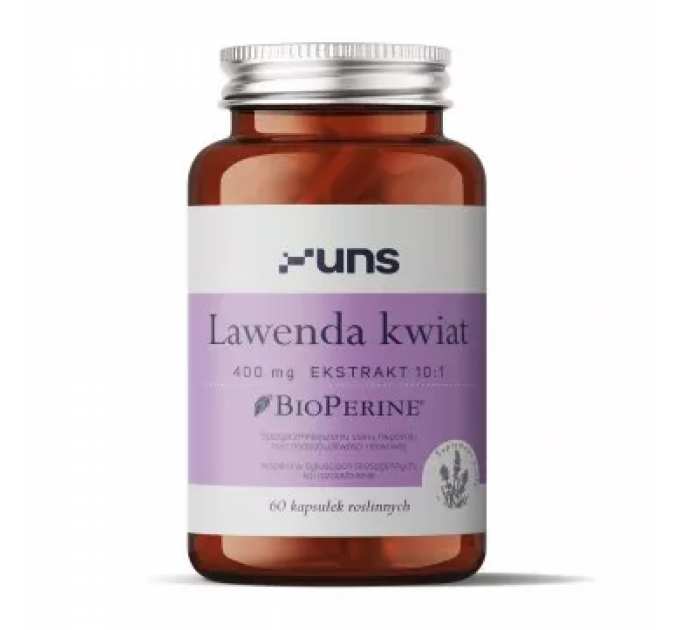 Lawenda Kwiat 400mg -60caps