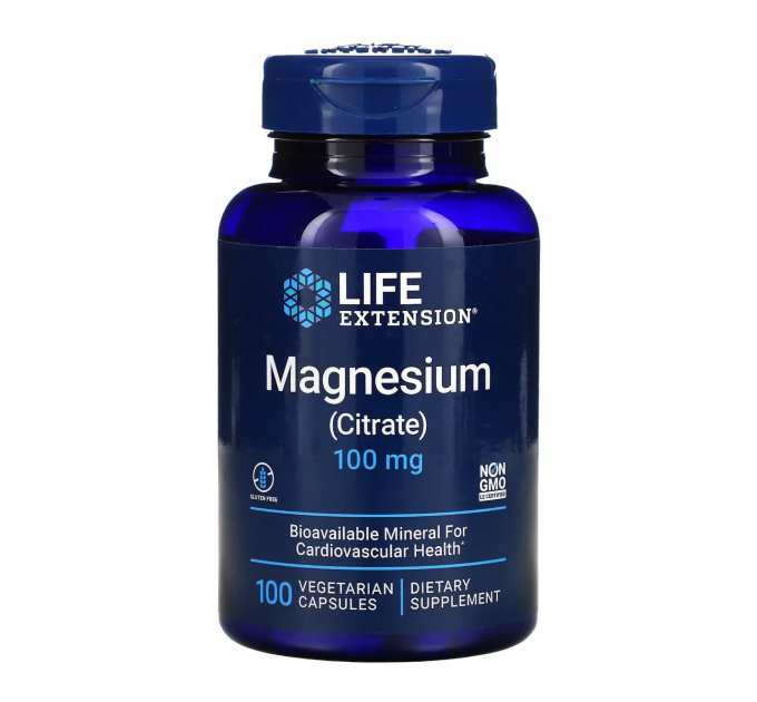 Magnesium (Citrate) 100 mg - 100 vcaps
