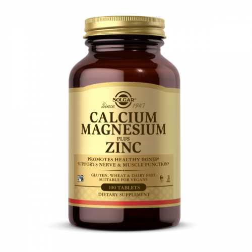 Calcium Magnesium Plus Zinc - 100 tabs (Пошкоджена етикетка) Calcium Magnesium Plus Zinc - 100 tabs (Пошкоджена етикетка)