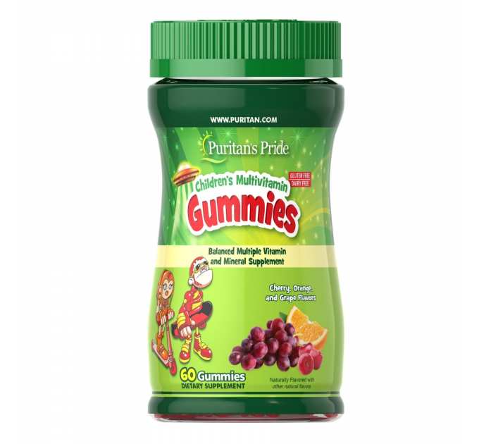 Childrens Multivitamin Mineral - 60 gummies